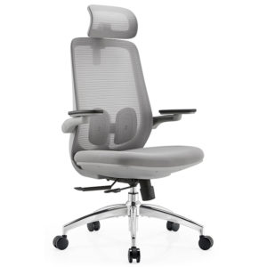 A2-H09 Three-speed sliding chassis(Grey) adjustable Ergonomic office chair_BELEYO CHAIR