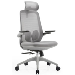 A2-H18  350 Nylon foot Three-speed sliding chassis(grey) ergonomic office chair_BELEYO CHAIR_BELEYO CHAIR