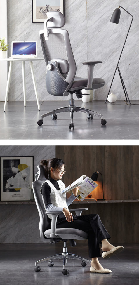 V6-H12Factory Executive Office Chair with 3D adjustable armrests office chair ergonomic_BeleyoChair - V6 Shaped cotton cushion Ergonomic office chair_Beleyo chair - 13