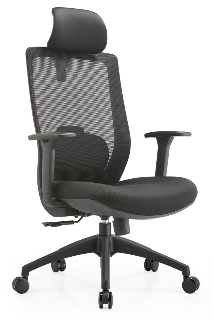 V6-H12Factory Executive Office Chair with 3D adjustable armrests office chair ergonomic_BeleyoChair - V6 Shaped cotton cushion Ergonomic office chair_Beleyo chair - 1