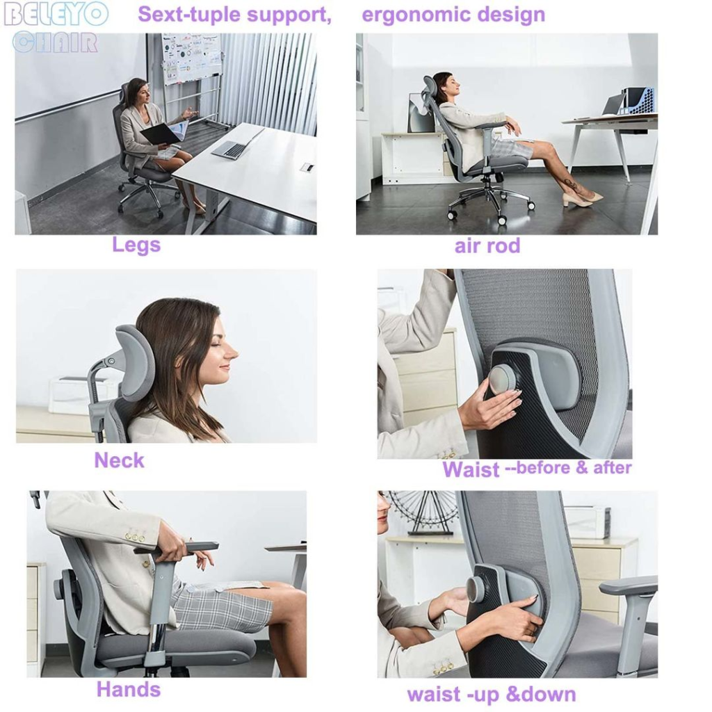 BELEYOCHAIR: Several advantages of ergonomic chairs - our blog - 3