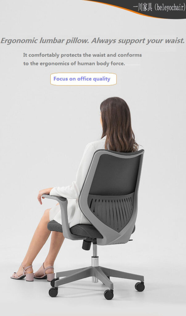 YC-03 option colour middleBack Executive Ergonomic office chair_BeleyoChair - B3 Mid back ergonomic office chair_Beleyo chair - 1