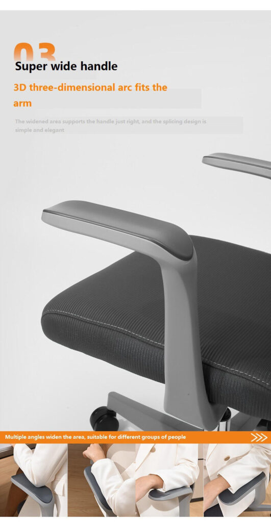 YC-03 option colour middleBack Executive Ergonomic office chair_BeleyoChair - B3 Mid back ergonomic office chair_Beleyo chair - 7